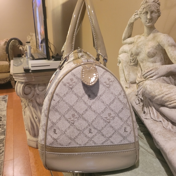 L.A.M.B. by Gwen Stefani Shadow Speedy Satchel Luxury Designer Handbag #610 - Picture 4 of 17